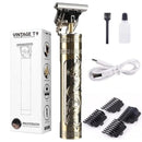 Metal Body – Vintage T9 Trimmer And Hair Clipper Cutting Machine For Men | Golden Color Trimmer