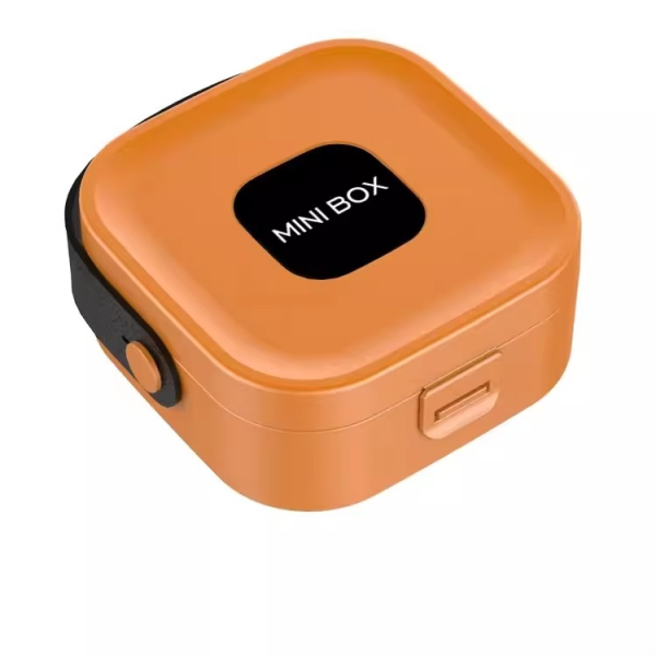Jewelry Organizer Box | Portable Jewelry Storage Box | Sleek | Portable | Multi-functional Travel Jewelry Organizer | Durable | Compact Ring | Necklace | Earring Storage Boxes With Mirror | For Travel | Home | Gift Option – Random Color