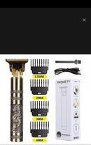 Metal Body – Vintage T9 Trimmer And Hair Clipper Cutting Machine For Men | Golden Color Trimmer