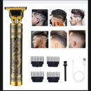 Metal Body – Vintage T9 Trimmer And Hair Clipper Cutting Machine For Men | Golden Color Trimmer