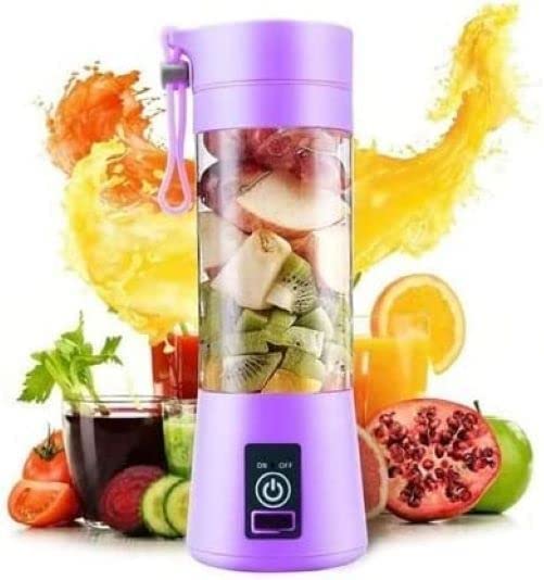Mini 6 Blade Juicer mixer | Outdoor Juicing Cup (380ml) – Rechargeable