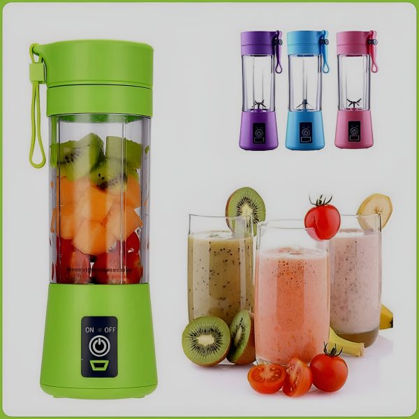 Mini 6 Blade Juicer mixer | Outdoor Juicing Cup (380ml) – Rechargeable