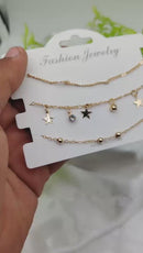 Imported Triple-layered Adjustable Bracelet Set | Best Quality Artificial Bracelet For Girls & Women | Bracelet For Every Occasion | Elegant Design