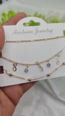 Imported Triple-layered Adjustable Bracelet Set | Best Quality Artificial Bracelet For Girls & Women | Bracelet For Every Occasion | Elegant Design