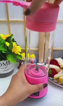 Mini 6 Blade Juicer mixer | Outdoor Juicing Cup (380ml) – Rechargeable
