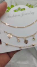 Imported Triple-layered Adjustable Bracelet Set | Best Quality Artificial Bracelet For Girls & Women | Bracelet For Every Occasion | Elegant Design