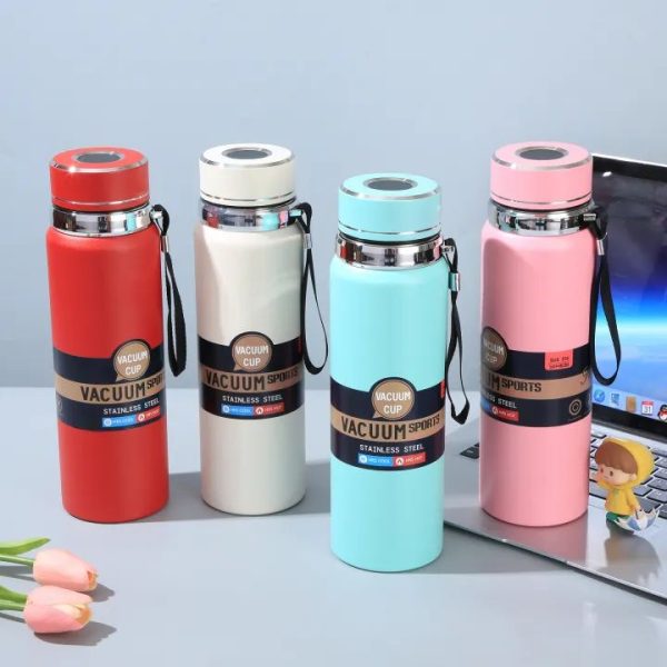 Stainless Steel Water Bottle With Digital Temperature,  Sports Water Bottle