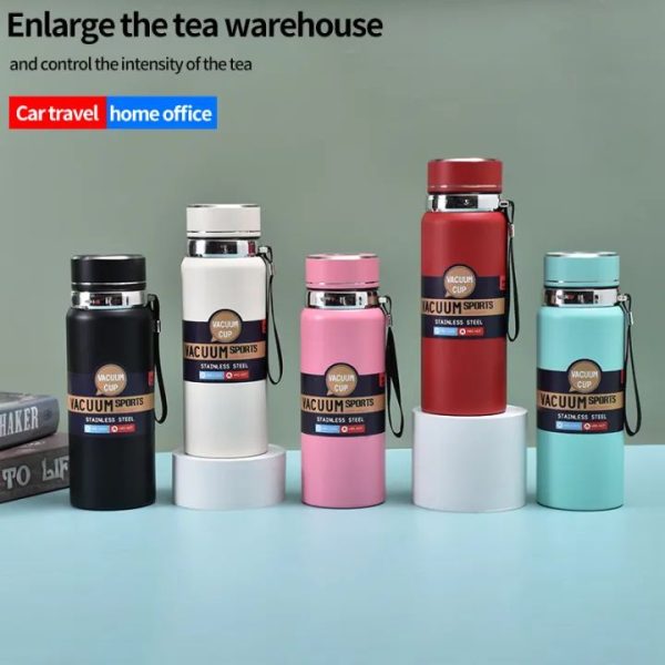 Stainless Steel Water Bottle With Digital Temperature,  Sports Water Bottle